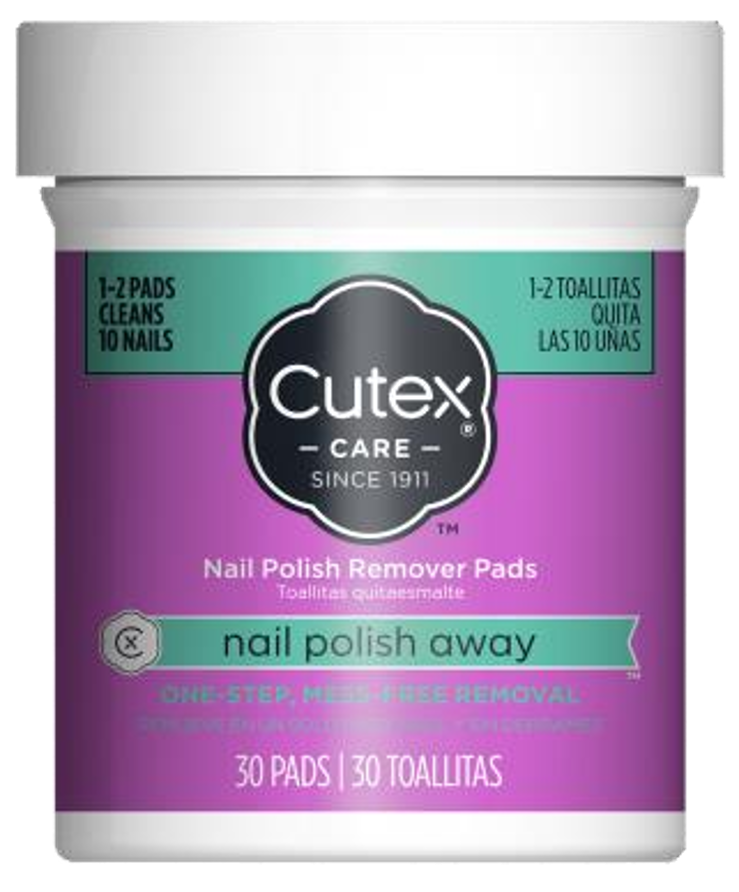CUTEX Nail Polish Remover Pads<br>30 Stück