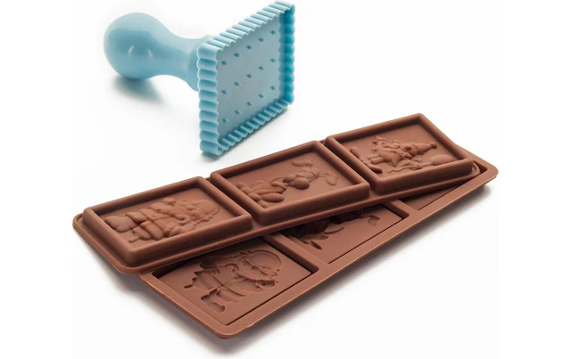 Ausstechform »Ibili Petits beurre rechteckig 6,5 x 5 cm« Kunststoff