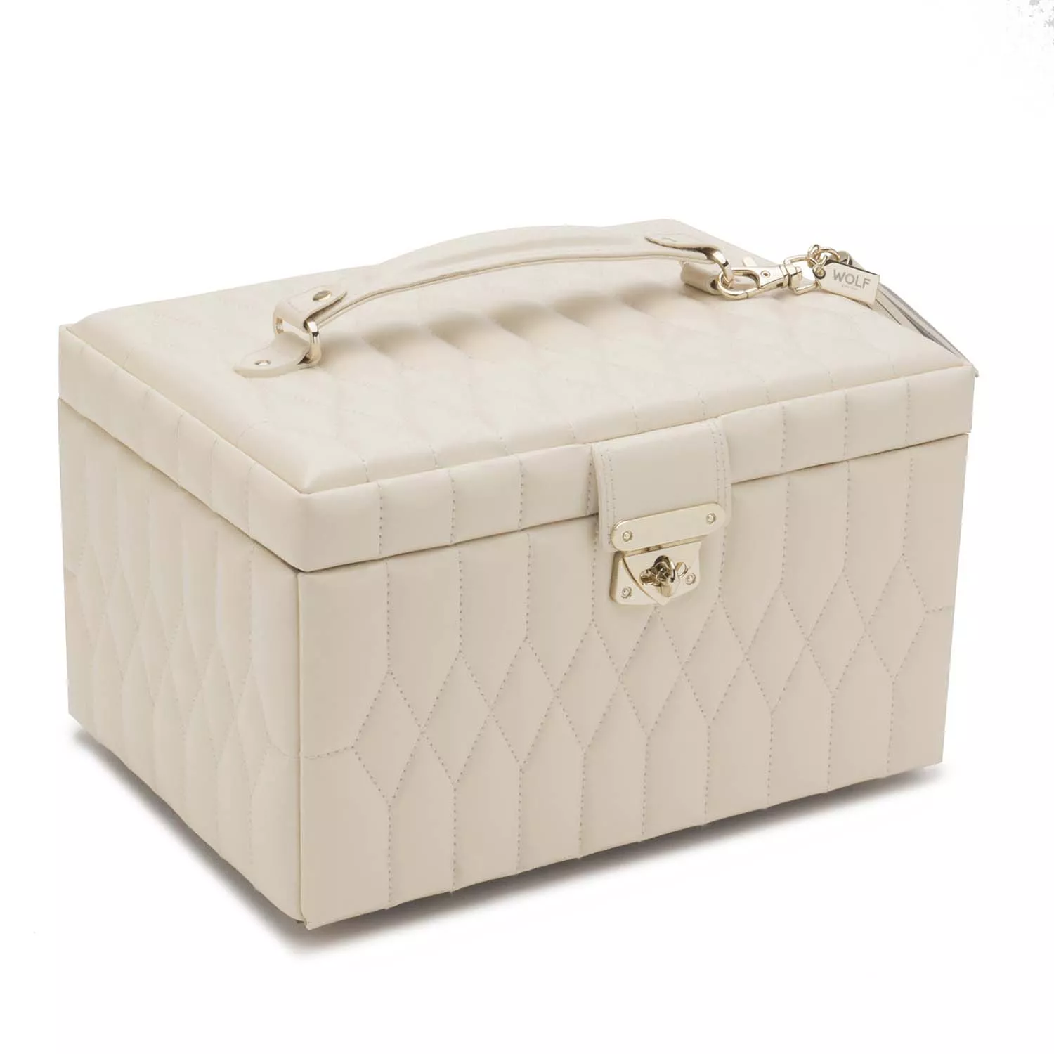 Wolf Caroline Medium Smykkeskrin Beige 329753