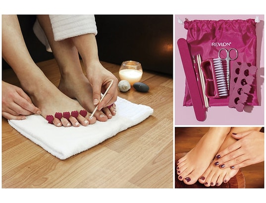 REVLON - Masseur pieds RVFB7021PE Thalasso pied Pediprep