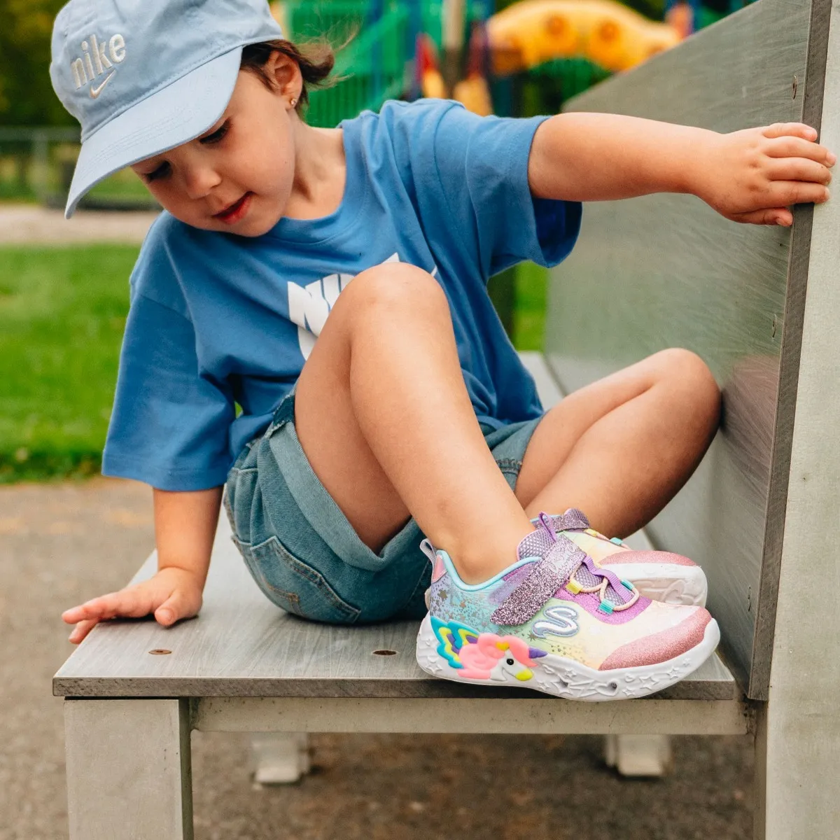 Skechers Soulier Unicorn Charmer avec Lumières Pointures 5-10