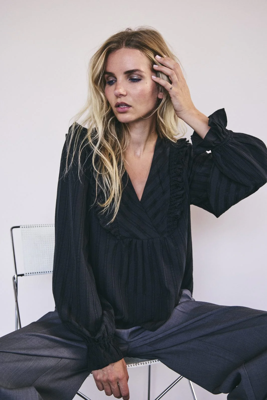 Co´Couture Lulucc Smock Blouse 35712