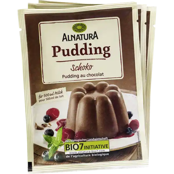 Alnatura Schokopudding 3x46g