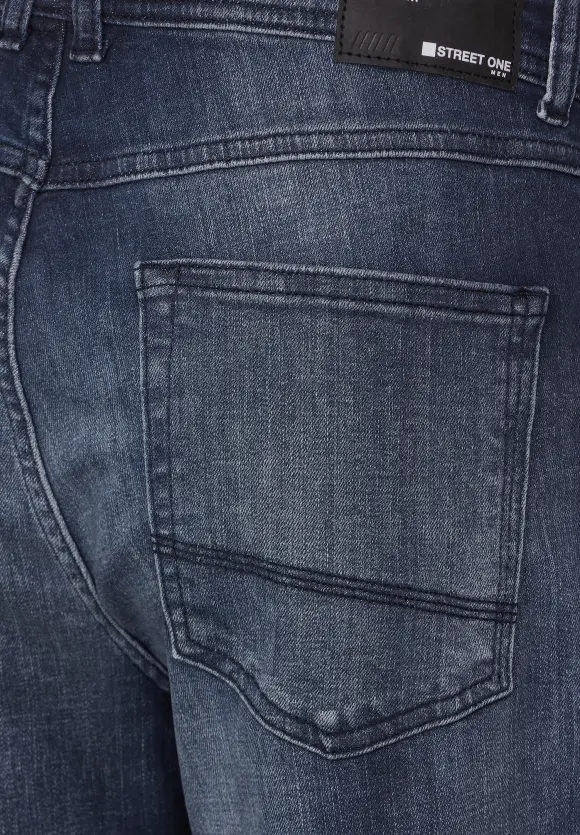 Regular Fit Jeans - indigo blue wash