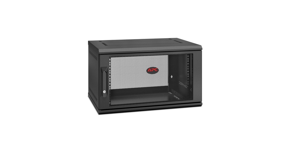 APCNetShelter WX 6U server rack  (Zwart, 600 x 400 x 355mm)