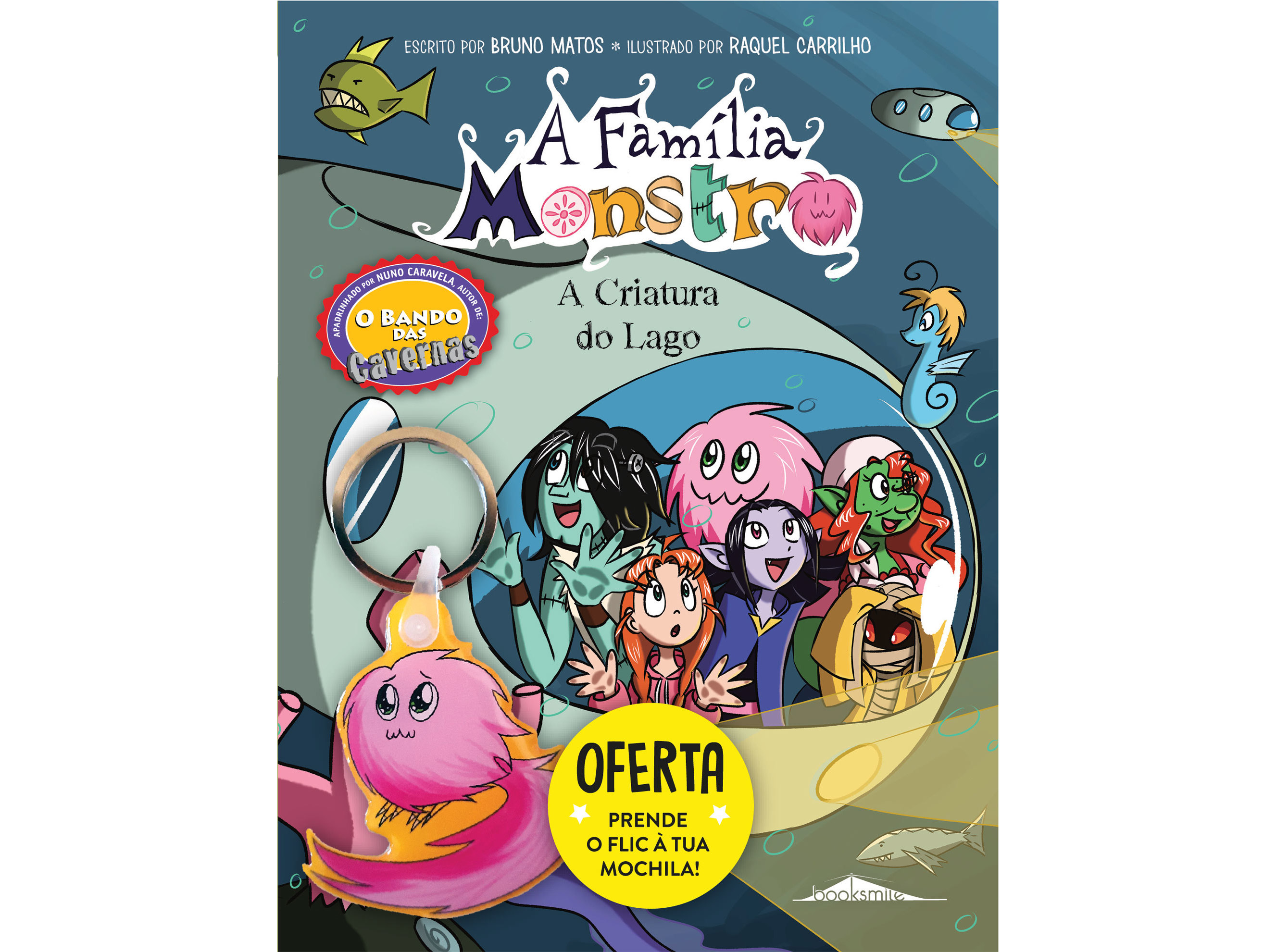 LIVRO A FAMÍLIA MONSTRO 3: A CRIATURA DO LAGO