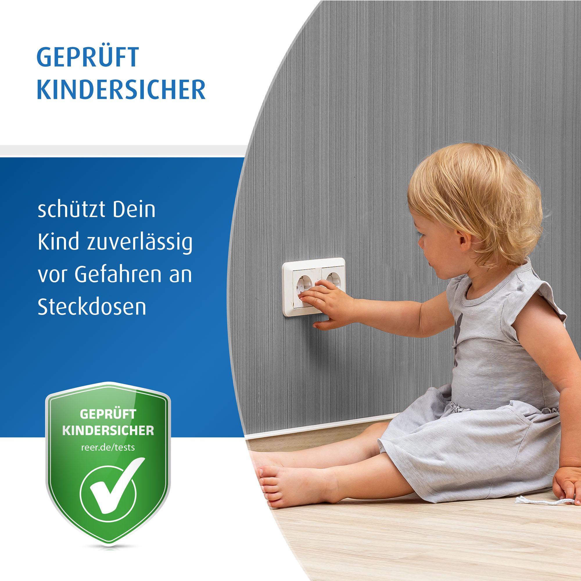 reer Steckdosenschutz zum Kleben