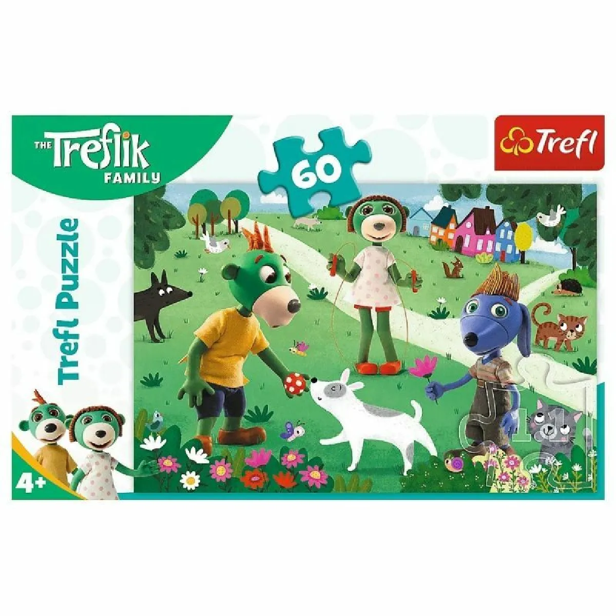 Trefl Puzzle Happy Treflik Day 60 pièces
