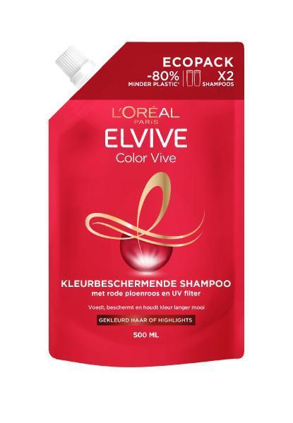 L'Oréal Paris Elseve Color Vive Kleurbeschermende Shampoo Ecopack 500 ML