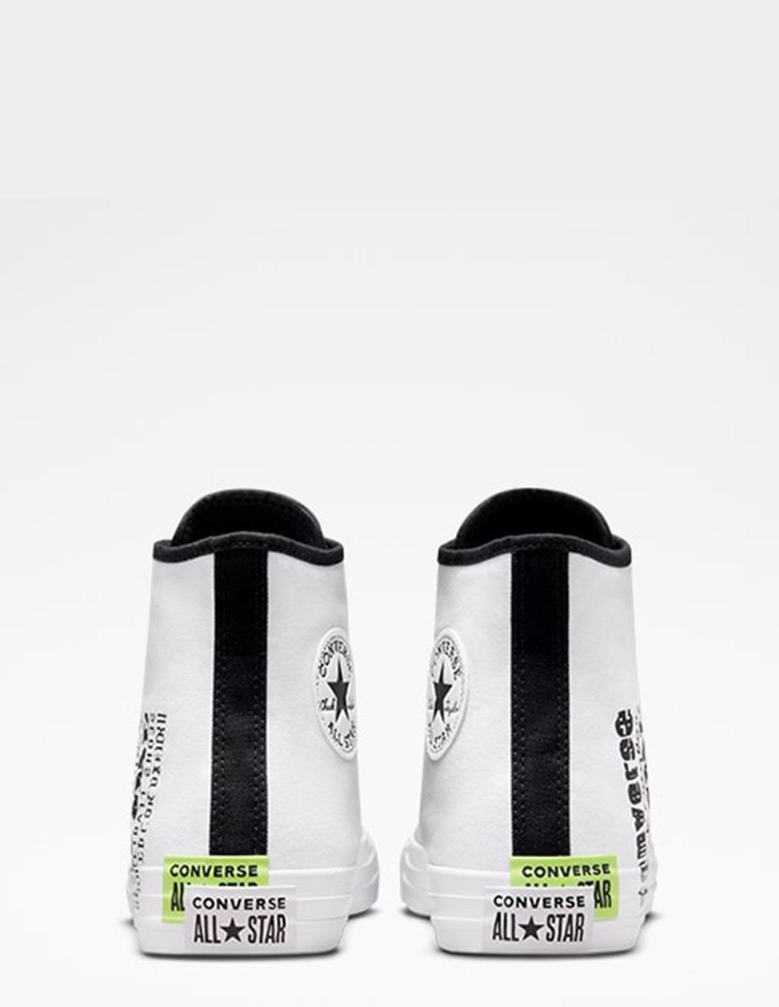 converse Sneakers montantes homme ctas hi blanc noir