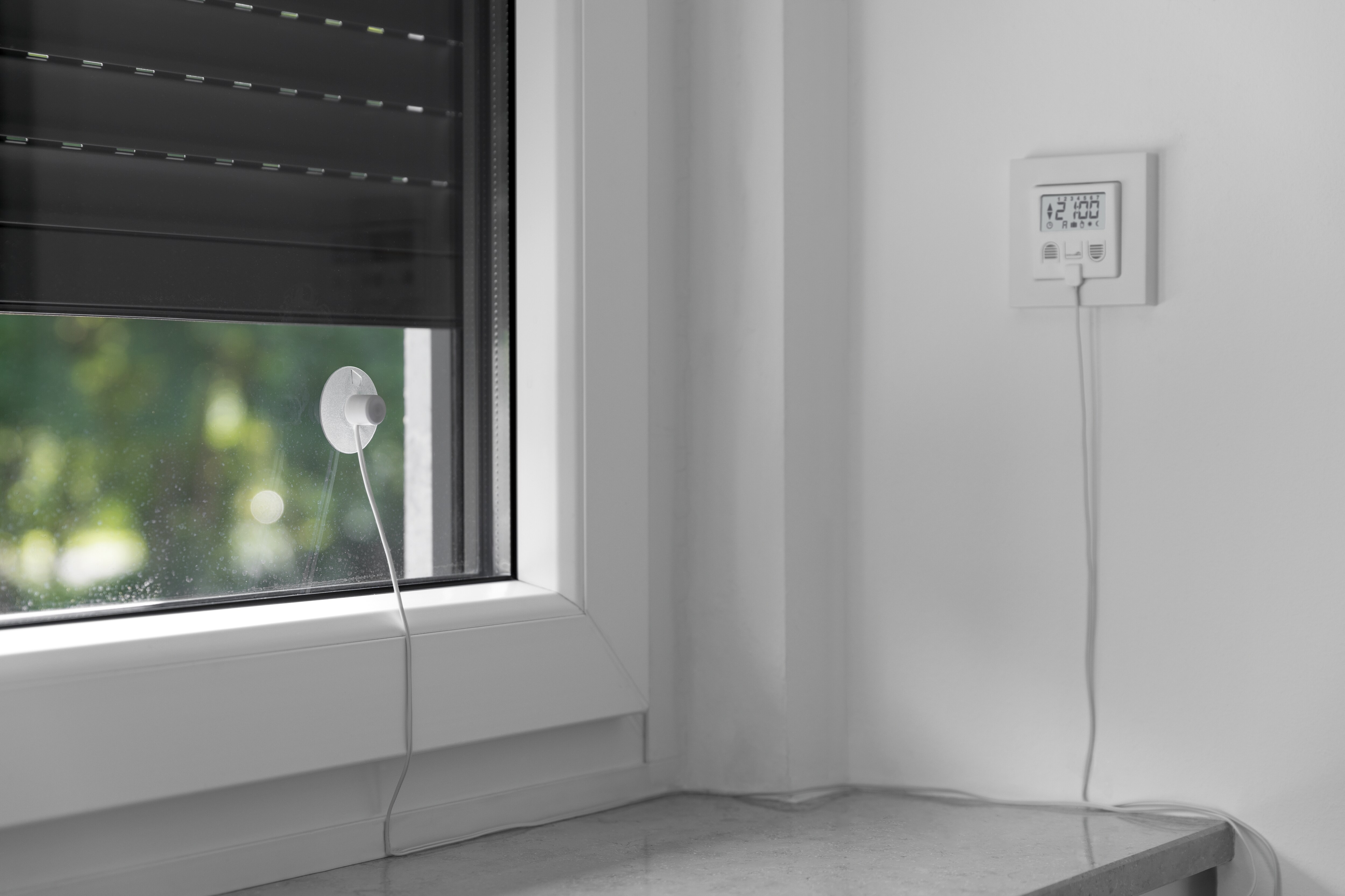 Schellenberg Sonnensensor PLUS 1,5 m weiß