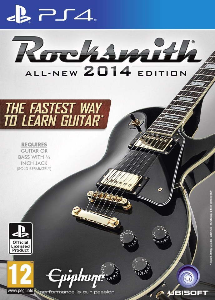 Rocksmith 2014 Edition (w/ Cable)- PlayStation 4