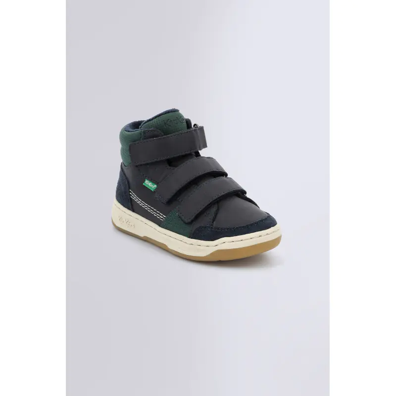 KROISY MARINE VERT SNEAKERS HAUTES Synthétique Garçon
