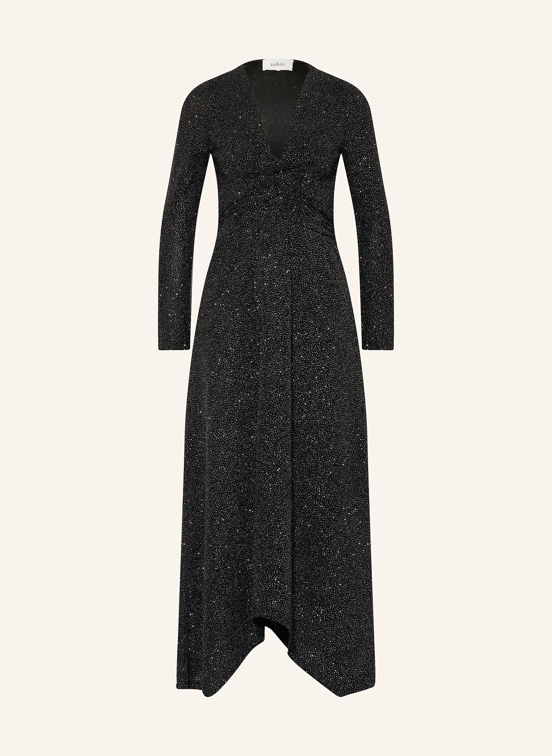 ba&sh Kleid BRADY mit Glitzergarn