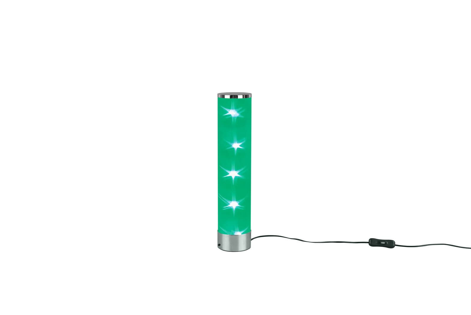 LED Tischlampe RICO chromfarbig