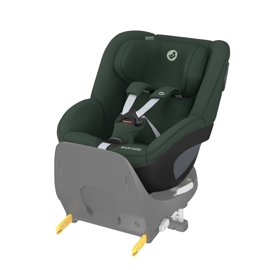 Pearl 360 3M - 4 Y  61 - 105 cm  0 - 17,4 kg    Intuitive FlexiSpin-Drehung mit nur einer Hand |    Komfortable ClimaFlow-Temperaturregulierung |    Easy-in-Gurtsystem |    G-CELL-Seitenaufpralltechnologie |