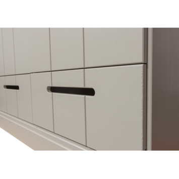 WOOOD kledingkast Connect 2-deurs dust grenenhout 195 x 94 x 53 cm