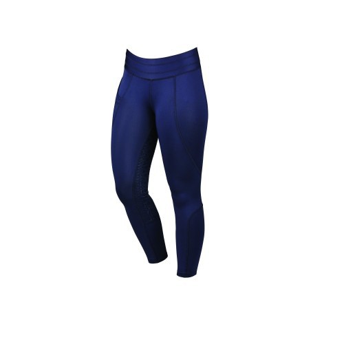 Calça legging de compressão Performance na cor azul marinho