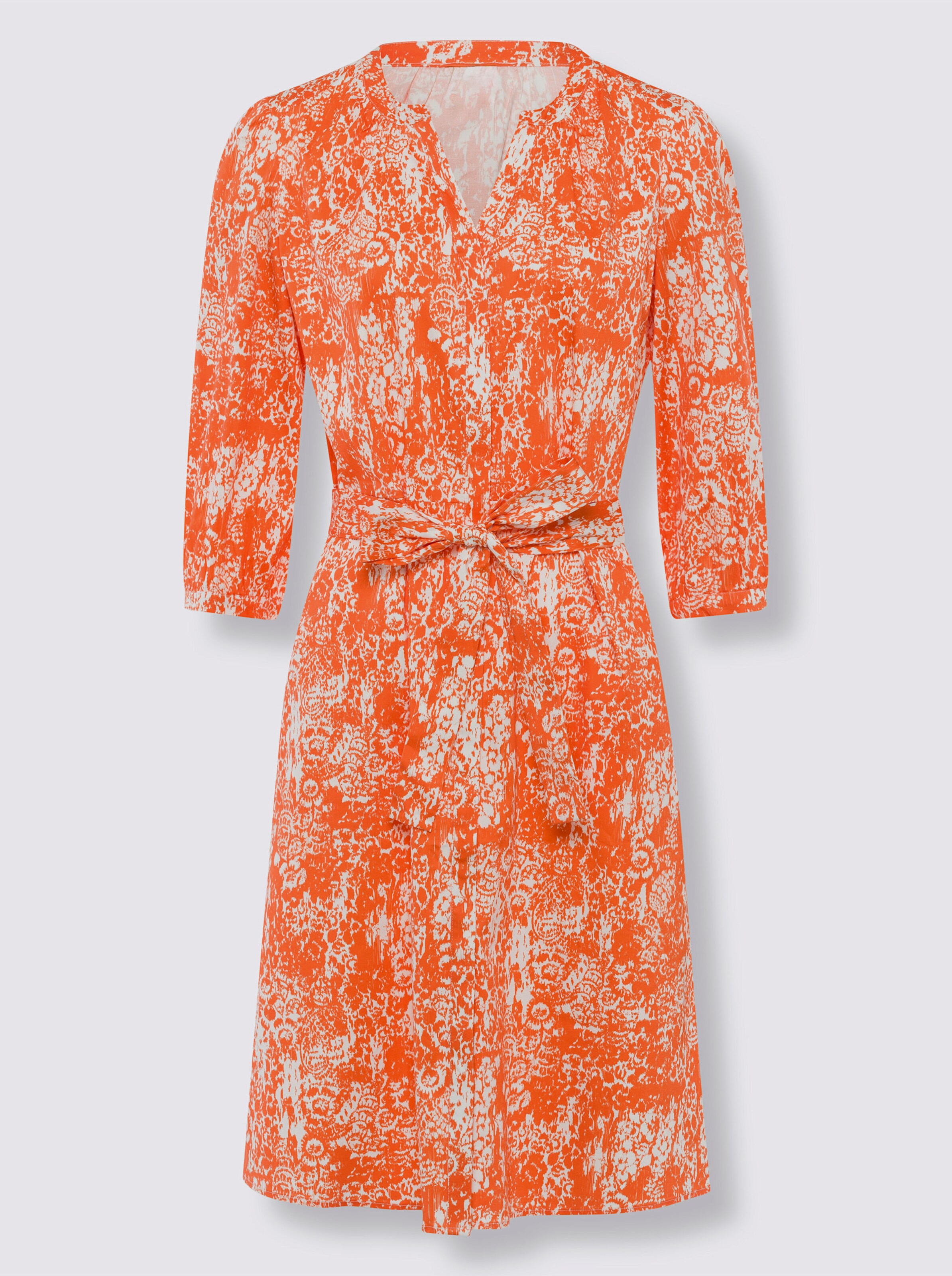 Druck-Kleid