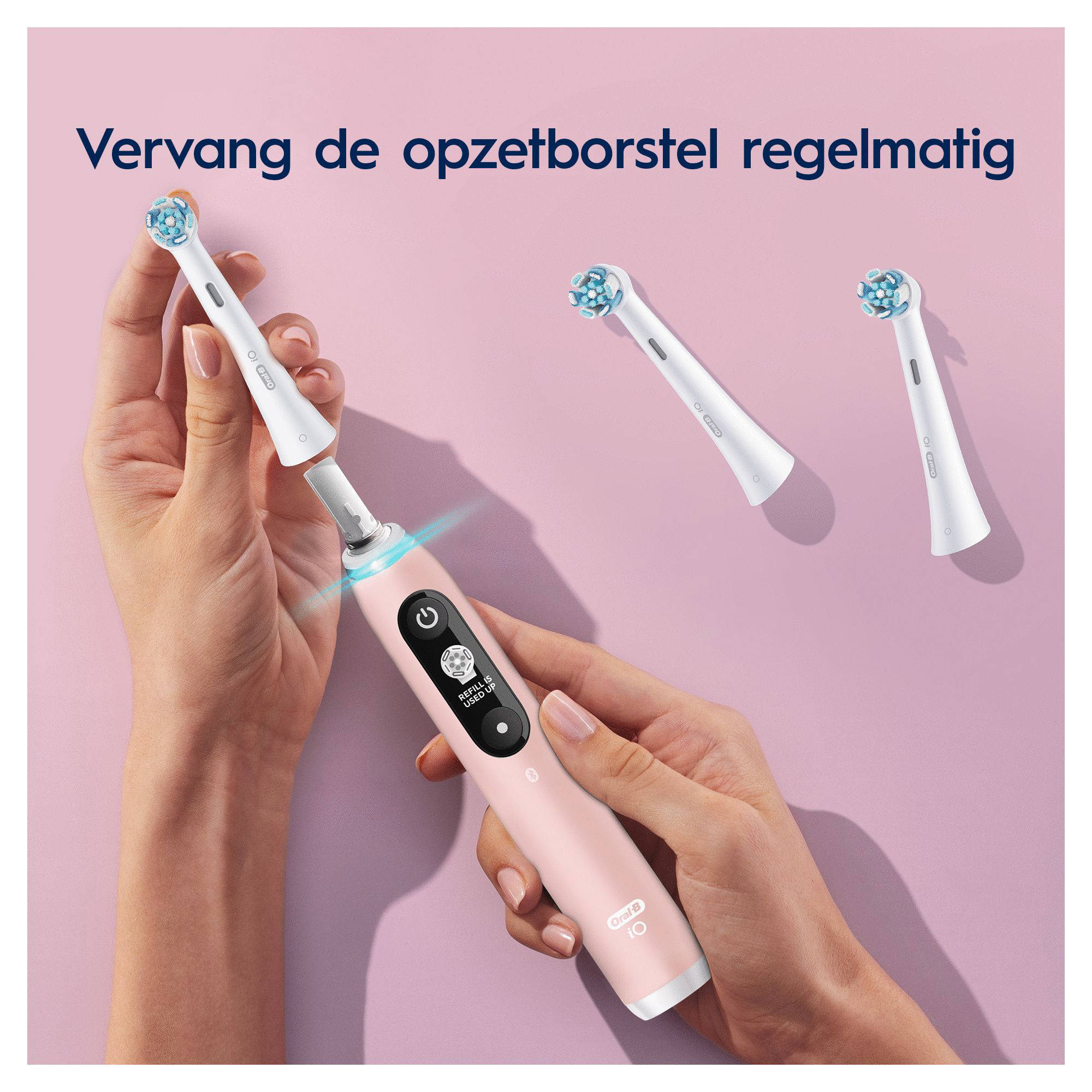 Oral-B iO Gentle Care opzetborstels wit - 6 stuks