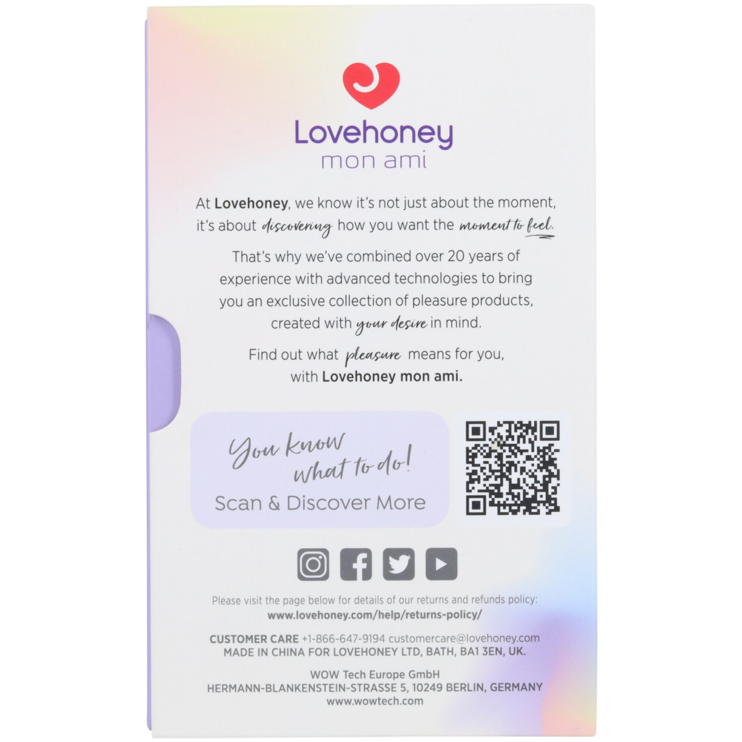 Lovehoney mon ami Couple's Massager