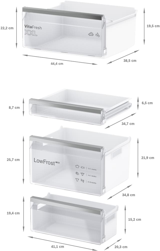 Bosch Serie 4 kølefryseskab KIV86VSE0 (integreret)