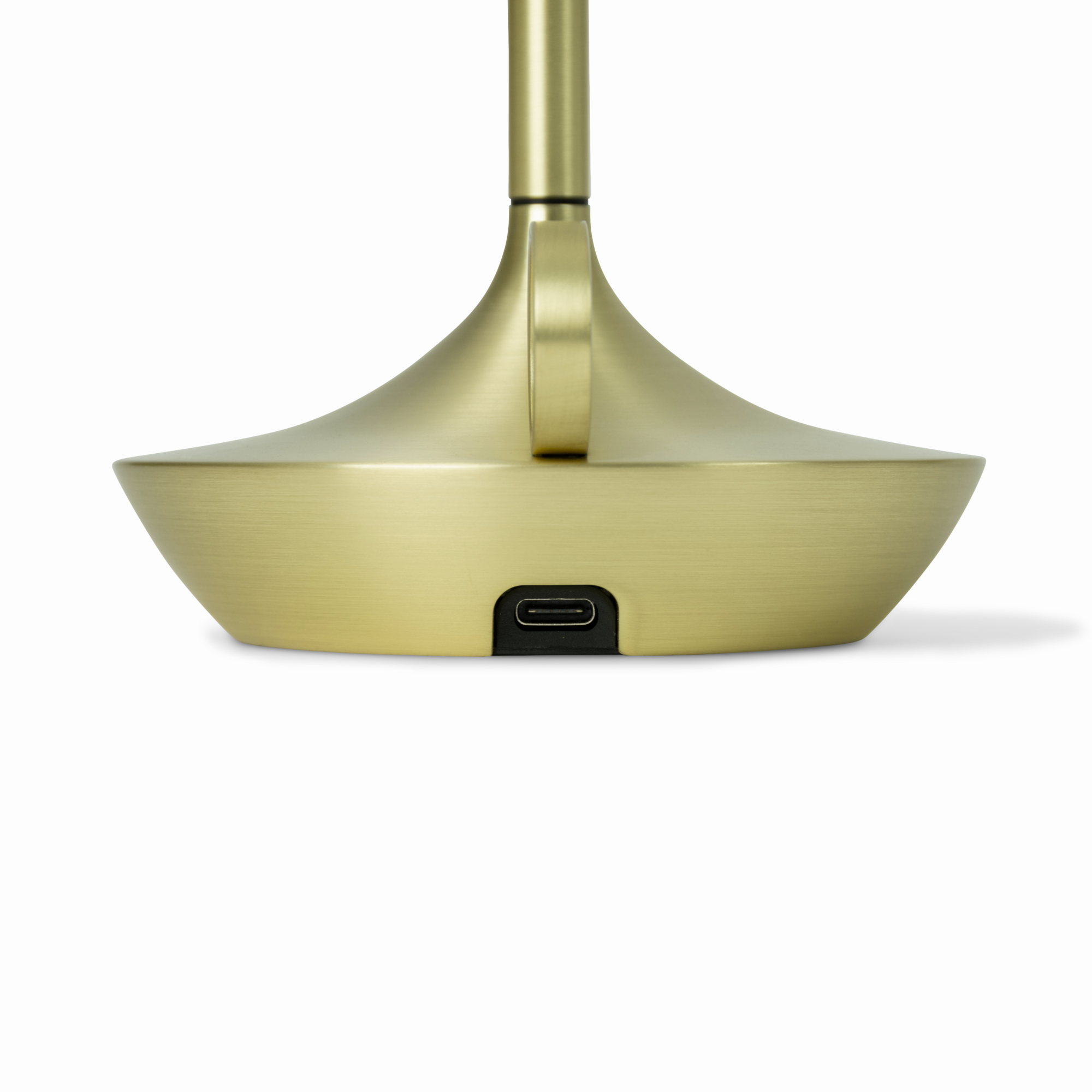 Tafellamp Wick LED oplaadbaar messing