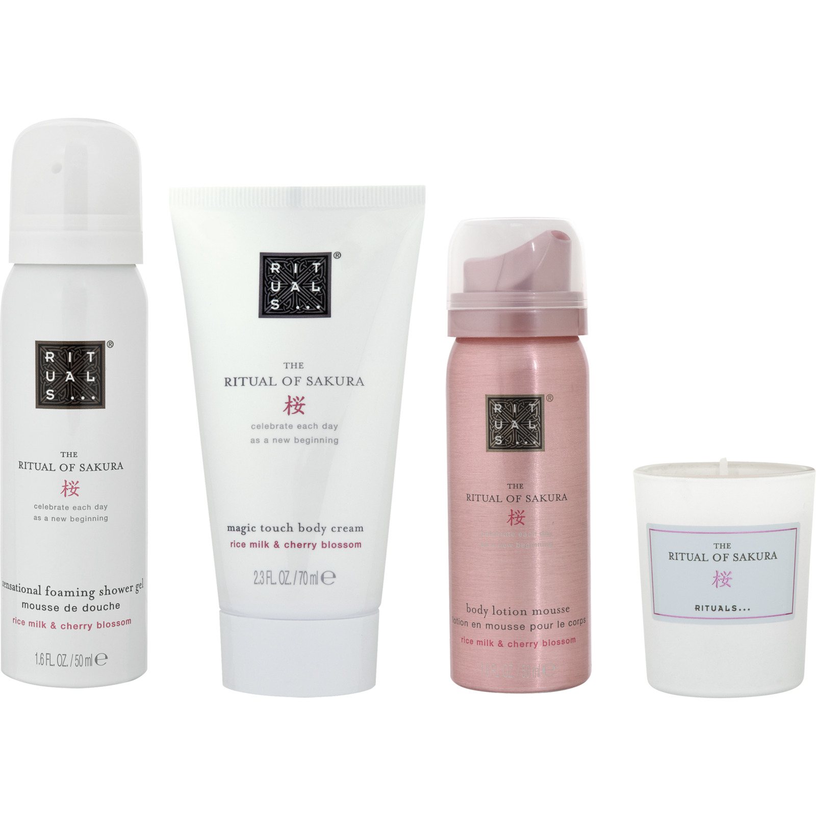 Rituals of Sakura Small Pflegeset, 4-teilig