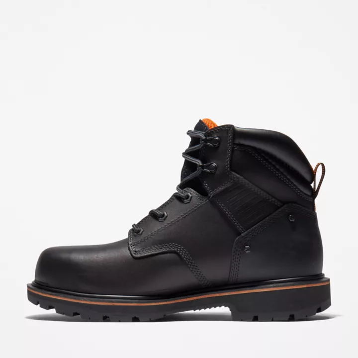 6-inch Boot de travail Ballast à embout composite pour homme en noir
