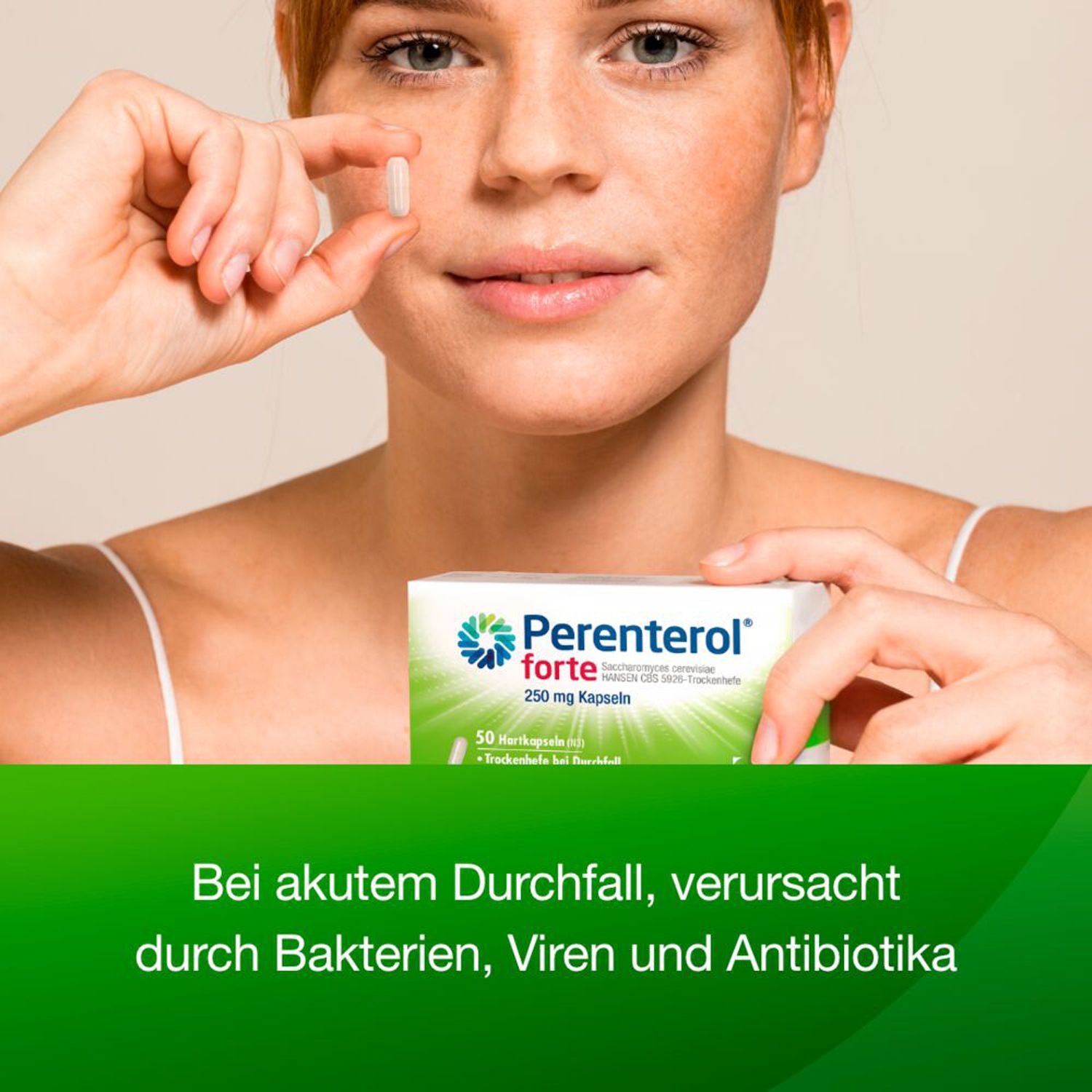 Perenterol forte bei akutem Durchfall