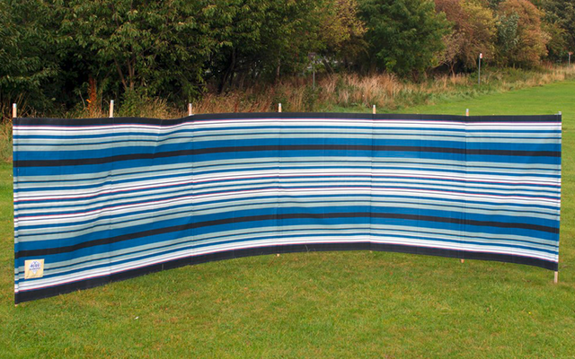 Blue Diamond gestreifter Windschutz 5,4 x 1,22 Meter