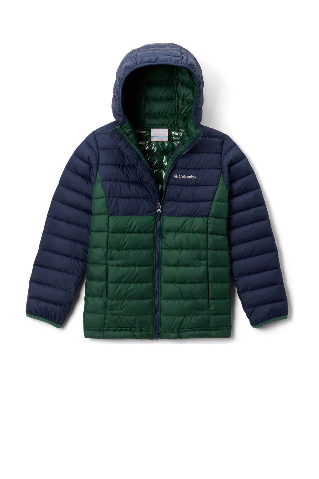 Columbia gewatteerde jars Powder Lite II donkergroen/donkerblauw