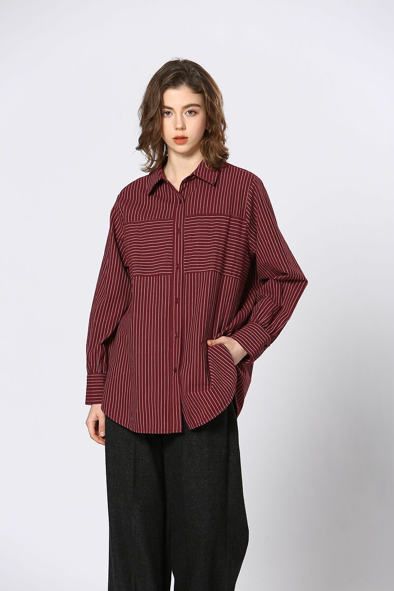 ATÉ BREVE<br>Blusa listrada