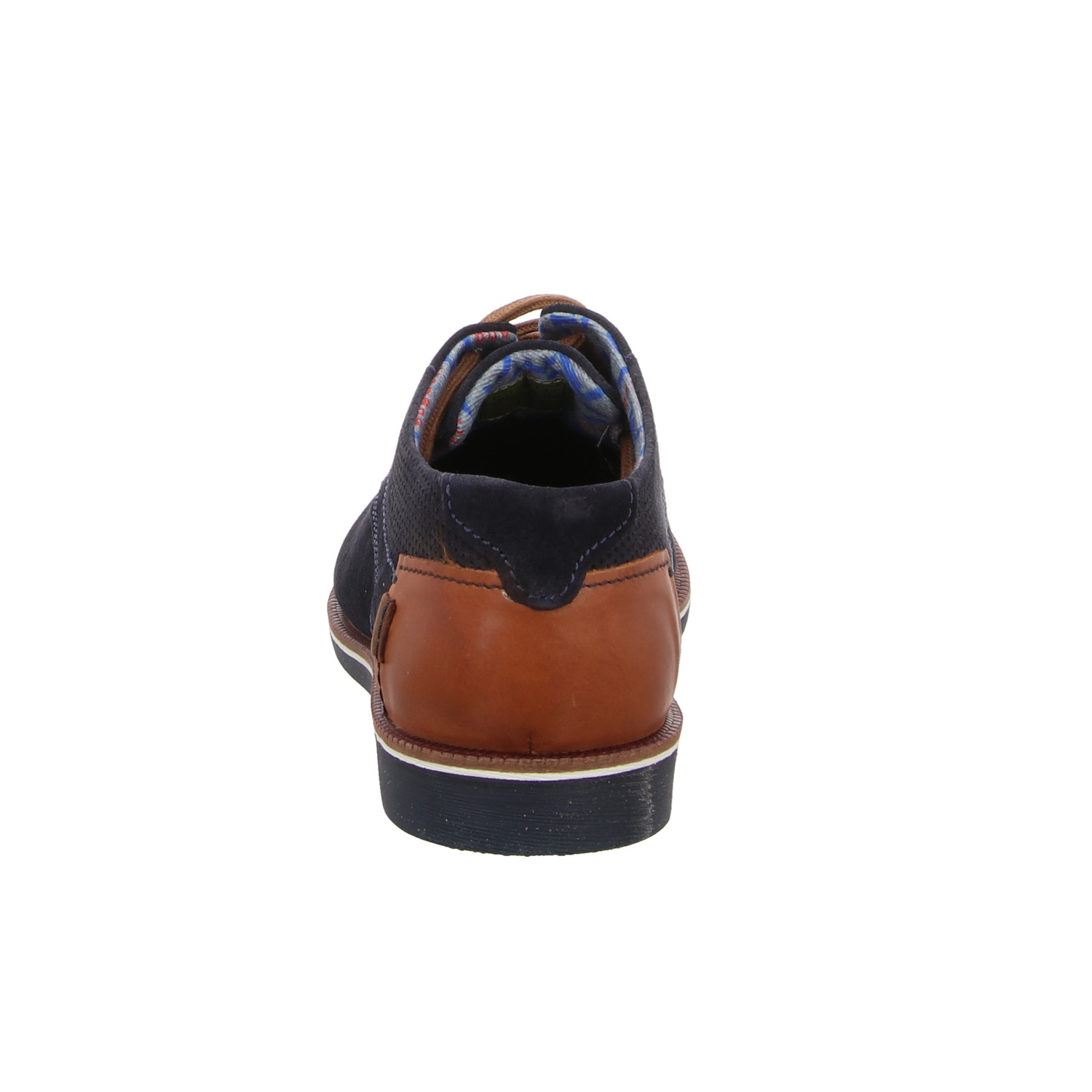 Bugatti Schnürhalbschuh blau