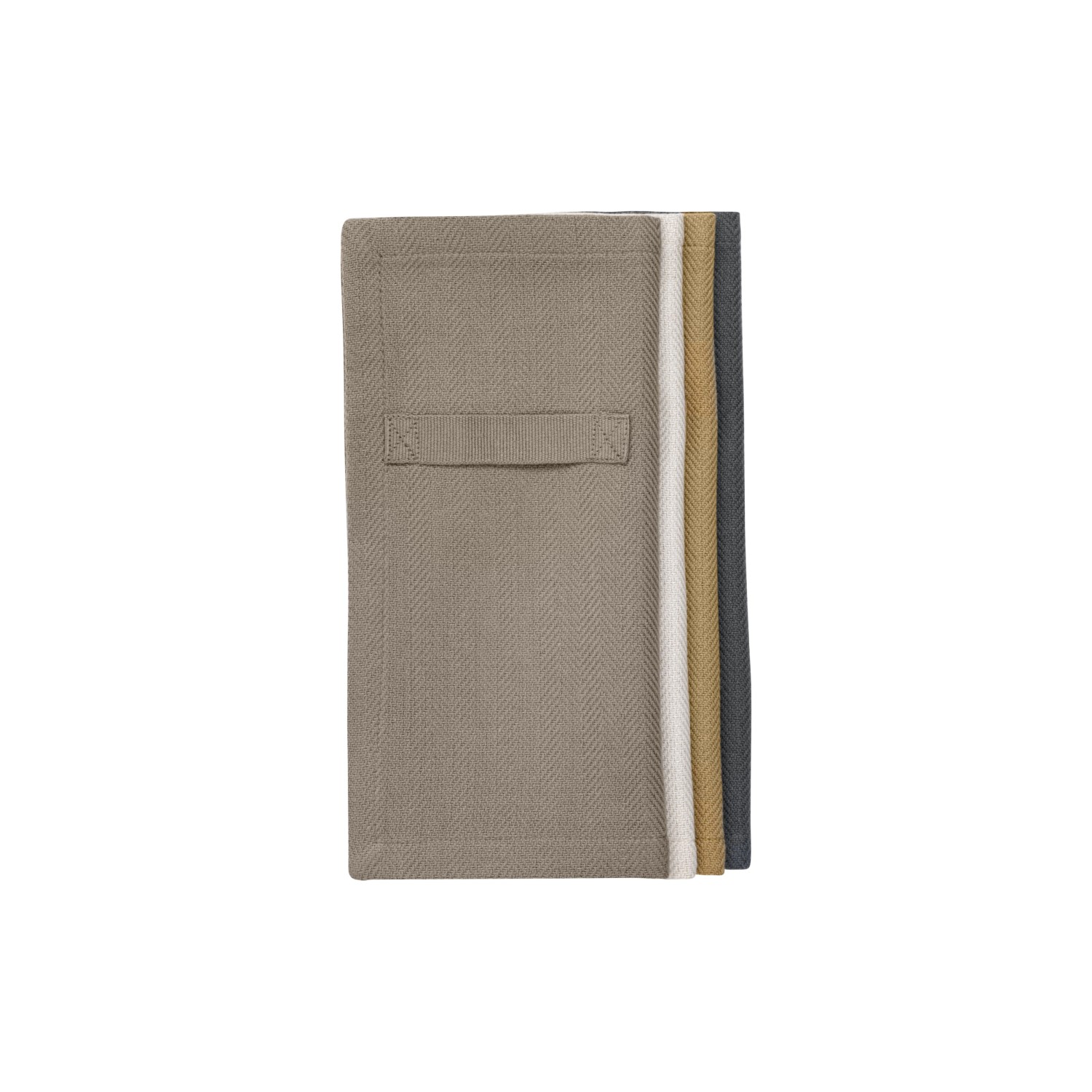 The Organic Company Stoffservietten 4er-Pack Everyday Napkin Earth Color Mix