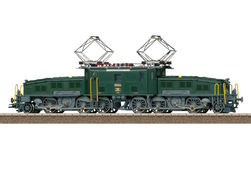 Trix Elektrolokomotive Be 6/8 II Krokodil SBB, H0, DC, III Elektrolokomotive Serie Be 6/8 II der Schweizerischen Bundesbahnen