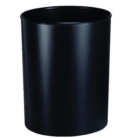 HAN Papierkorb 13 Liter flammhemmend, schwer entflammbares PS, schwarz