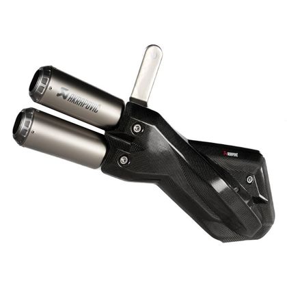 Silencieux Akrapovic Titane - Gris