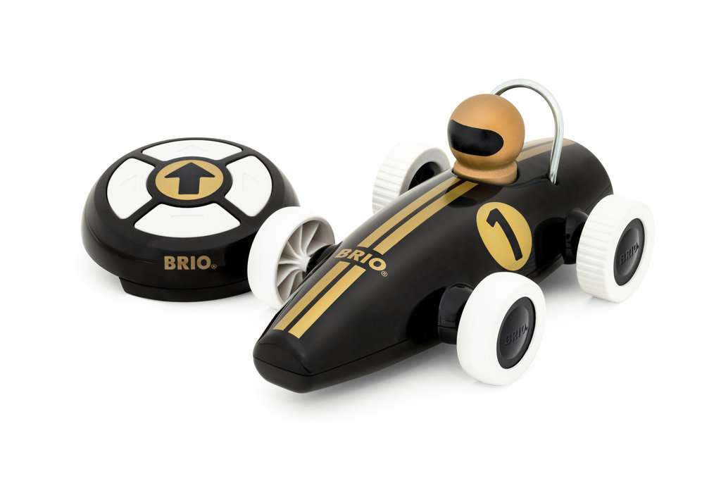 BRIO Spiel RC Rennwagen Schwarz/Gold