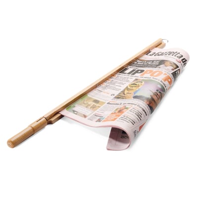 Zeitungshalter Buchenholz