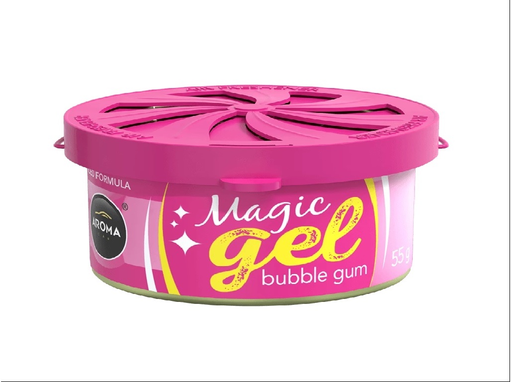 AMBIENTADOR AUTO AROMA CAR LATA GEL BUBBLE GUM