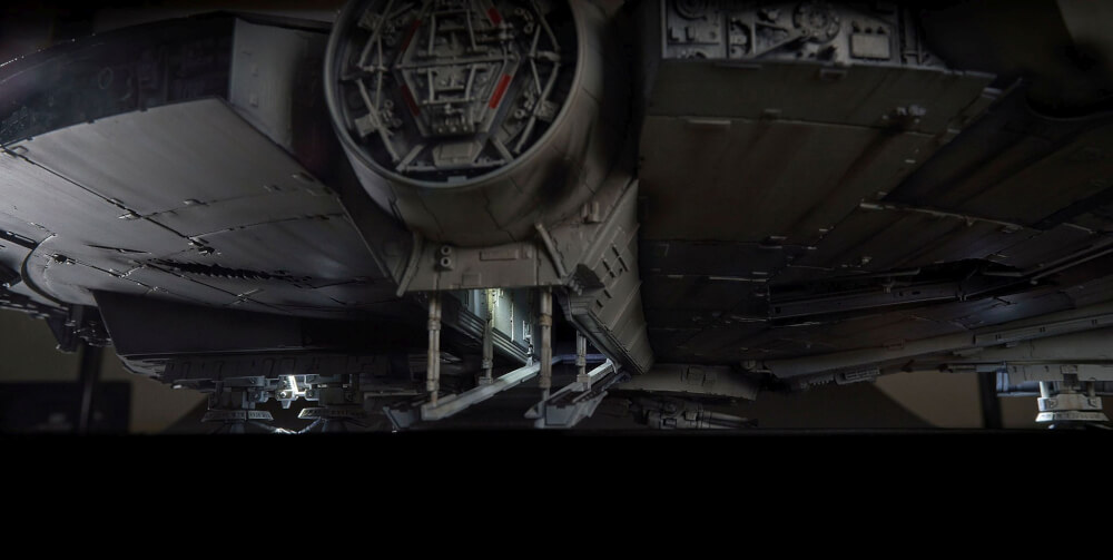 BANDAI Millennium Falcon Perfect Grade, Bandai Modellbausatz Star Wars