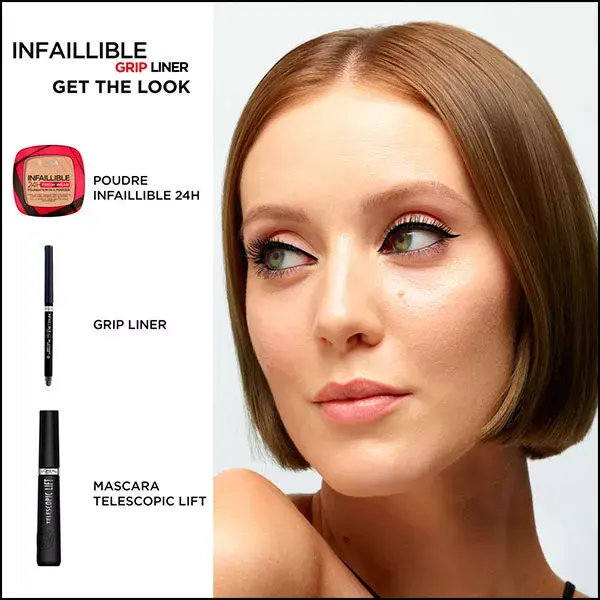 Delineador L'Oréal Paris Infallible 011 Opalescente