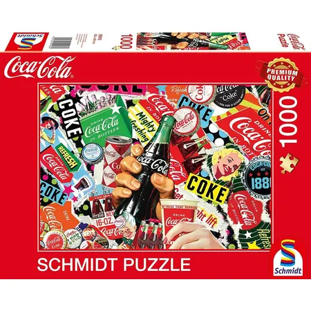 Schmidt Spiele Puzzle - Coca Cola, Cola is it, 1000 Teile