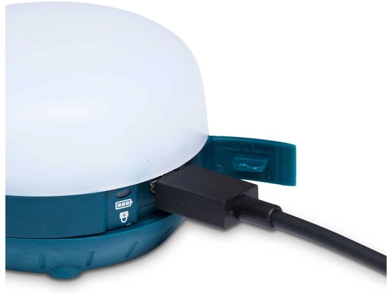 Black Diamond Laterne Moji R  Dunkelgrün/Blau Vielseitige, wiederaufladbare Lampe