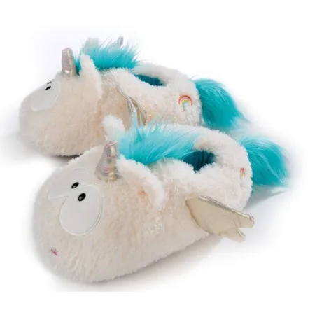 NICI Hausschuhe Einhorn Rainbow Flair Gr. 34 37