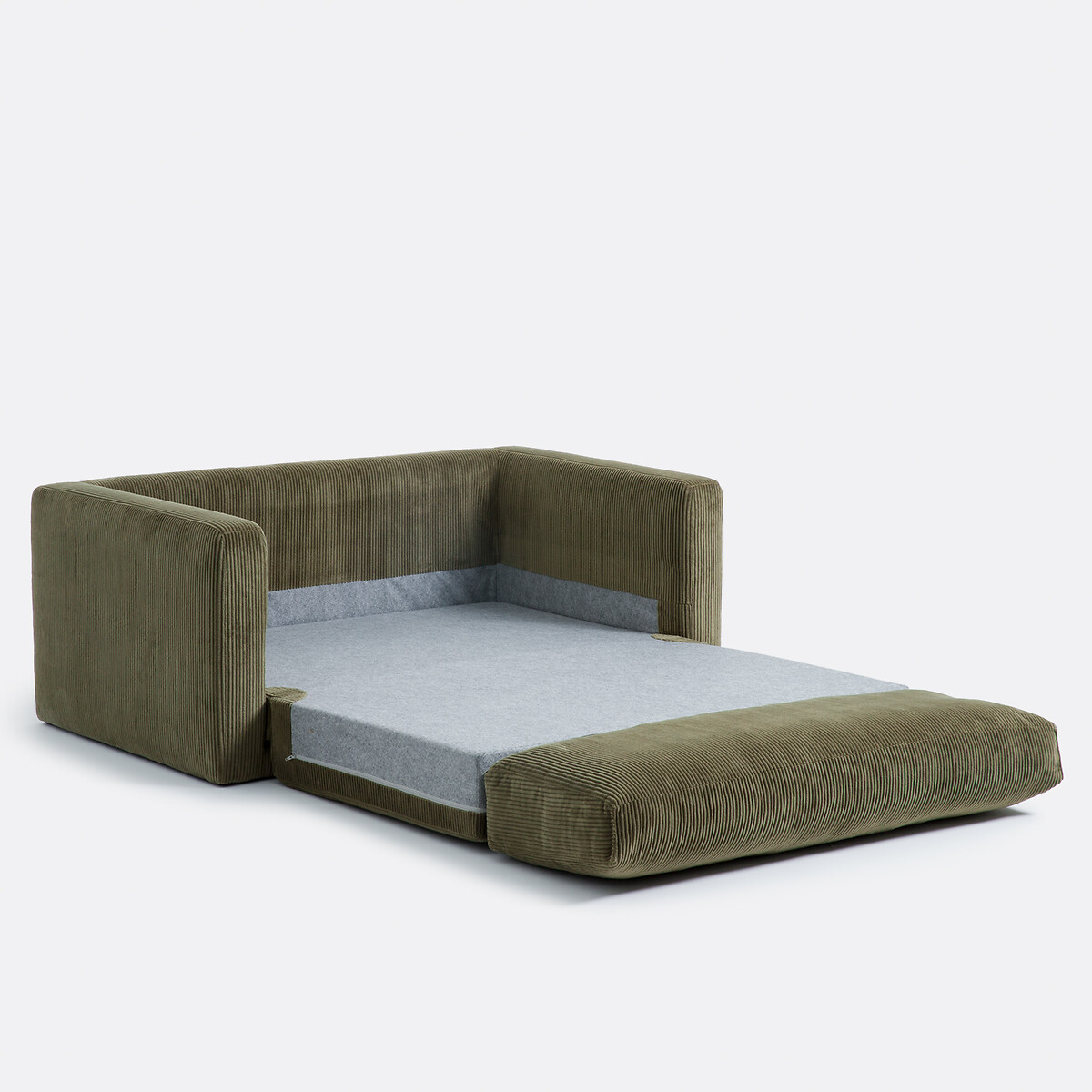 LA REDOUTE INTERIEURS<br>Sofá cama 2 lugares ribfluweel Hani