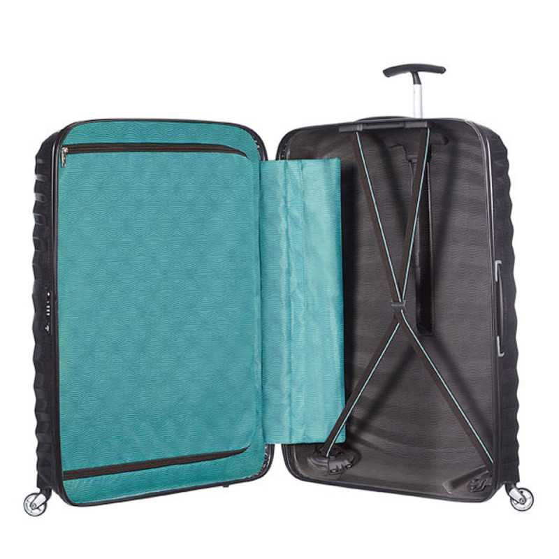 Valise rigide Lite-Shock 75 cm Noir