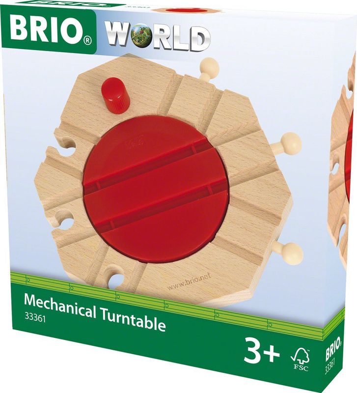 BRIO Mechanische draaitafel