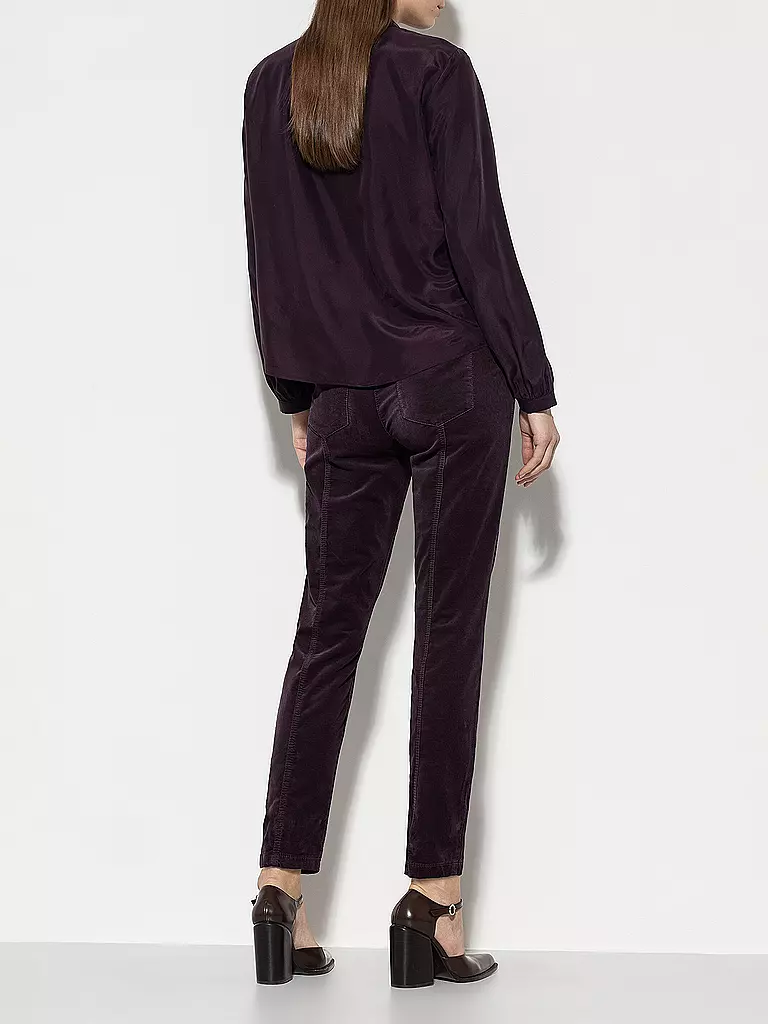 LUISA CERANO Jeans Slim Fit dunkelrot